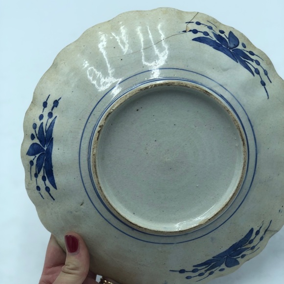 Vintage Hand-Painted Plate - Picture 6 of 10